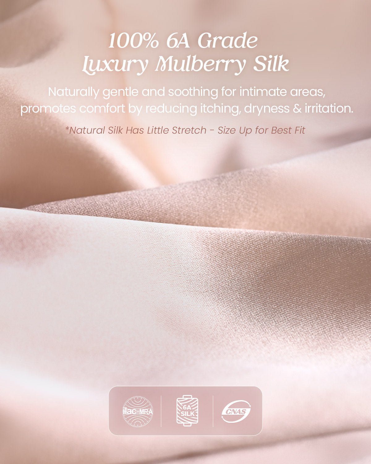 FEELITS TH01 Silk V-Front G-String Panties – 100% Mulberry Silk, Adjustable Ties - FEELITS