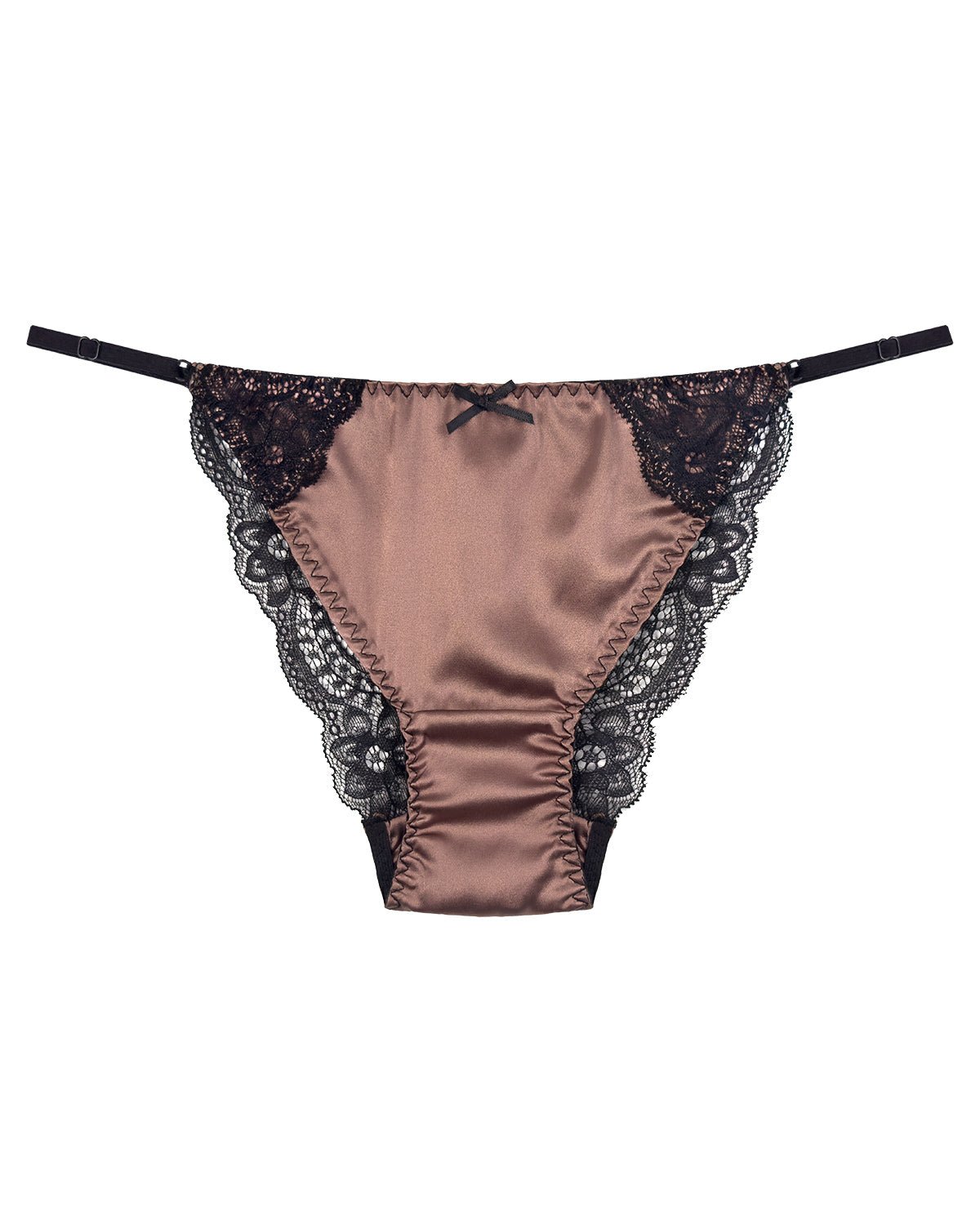 FEELITS TH02 Silk String Bikini Panties – 100% Mulberry Silk, Smooth & Breathable - FEELITS