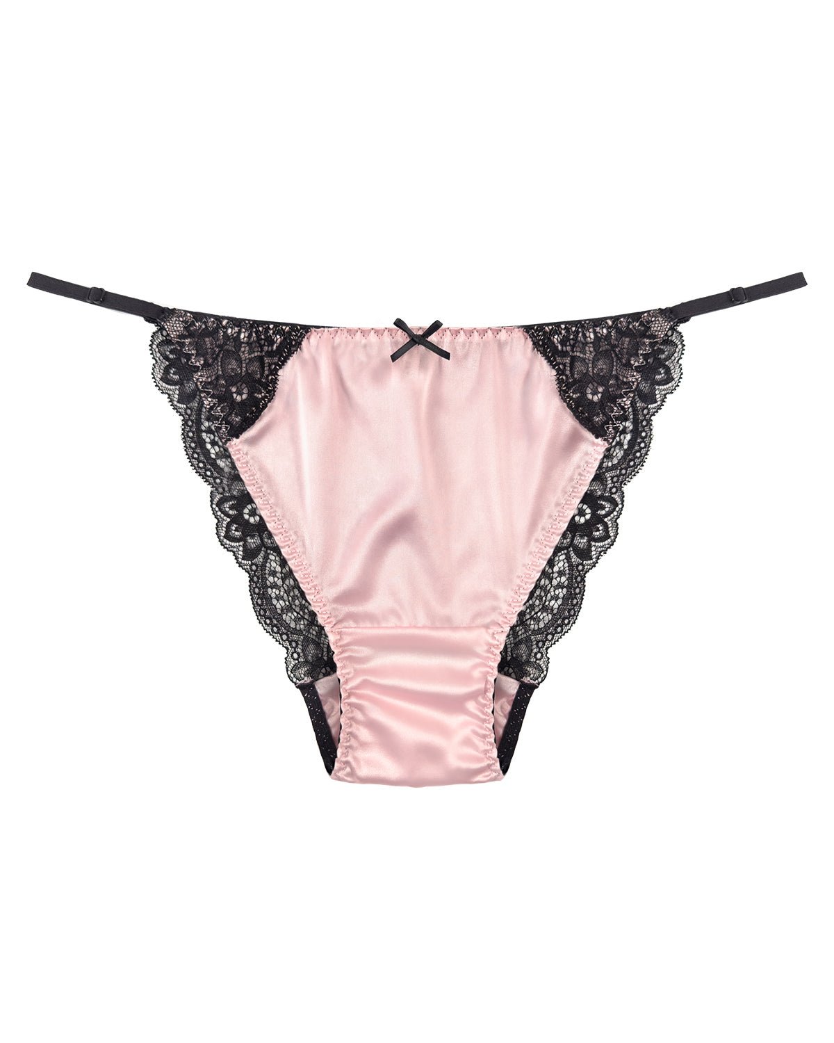 FEELITS TH02 Silk String Bikini Panties – 100% Mulberry Silk, Smooth & Breathable - FEELITS