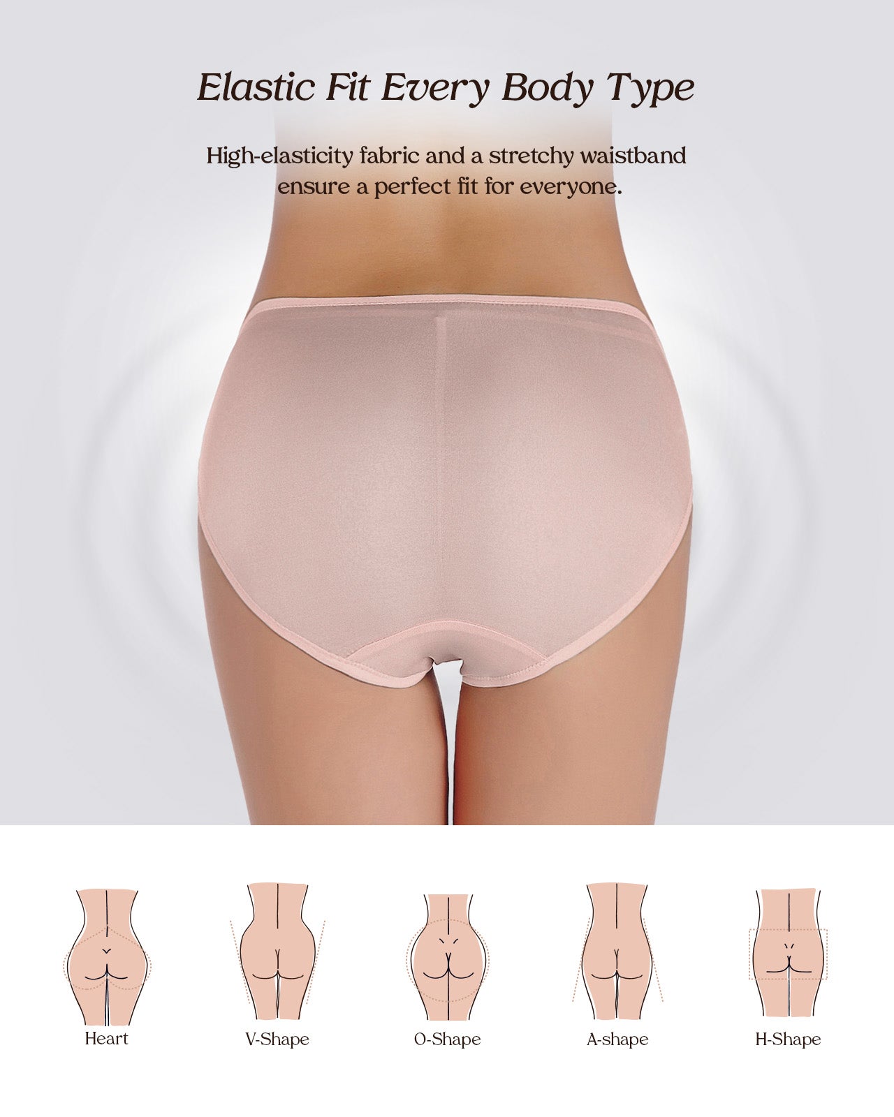 FEELITS KN01 6A Mulberry Silk Bikini Panties – Extreme Comfort & Breathable Daily Wear - FEELITS