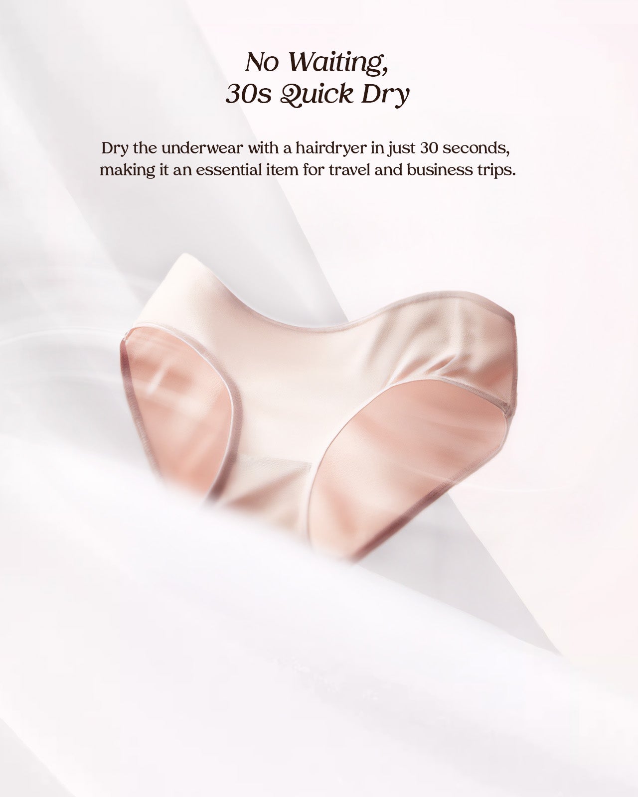 FEELITS KN01 6A Mulberry Silk Bikini Panties – Extreme Comfort & Breathable Daily Wear - FEELITS
