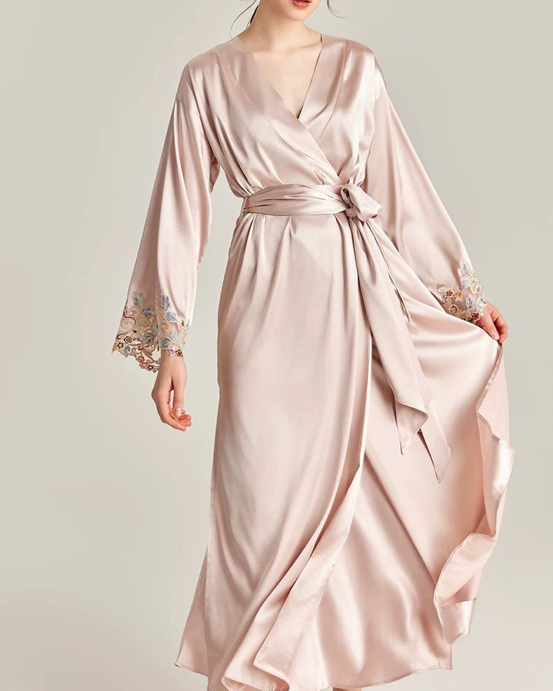FEELITS PA02 Mulberry Silk Bridal Collection – Cami Set, Slip Dress & Robe