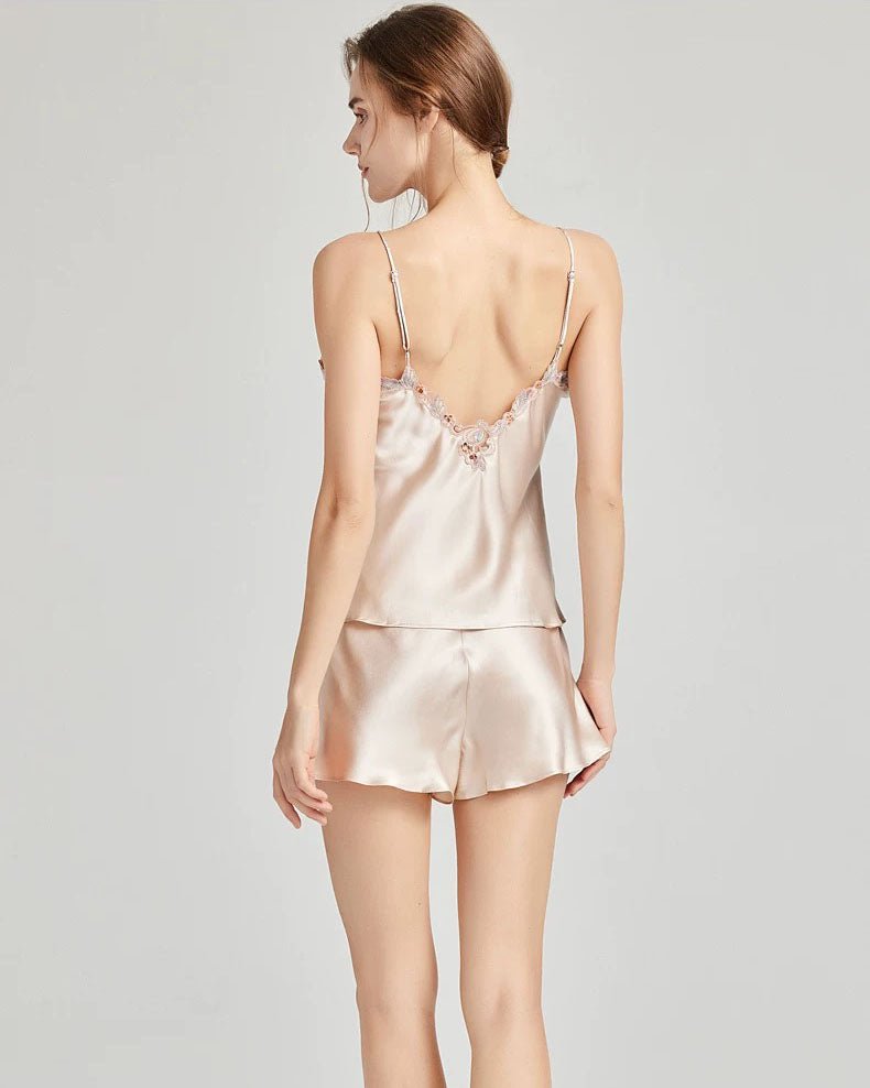 FEELITS PA02 Mulberry Silk Bridal Collection – Cami Set, Slip Dress & Robe