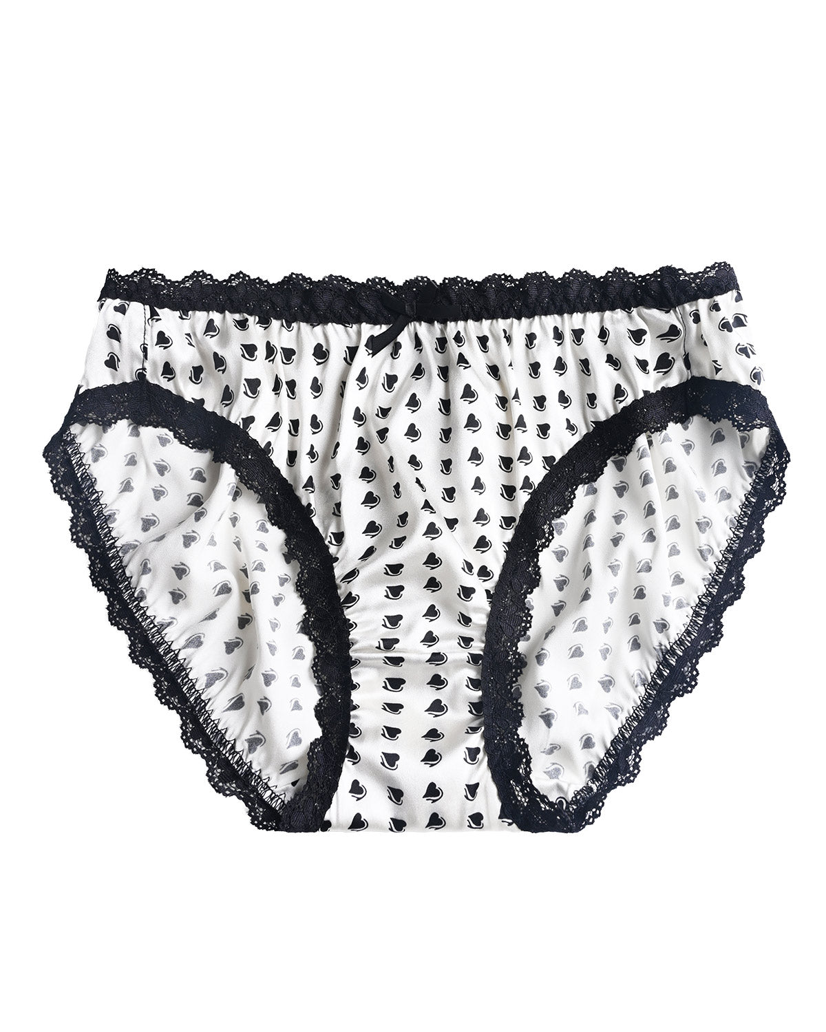 FEELITS KN18 Mid-Rise Bikini Silk Panties – 100% 6A Mulberry Silk, Satin Finish & Breathable - FEELITS