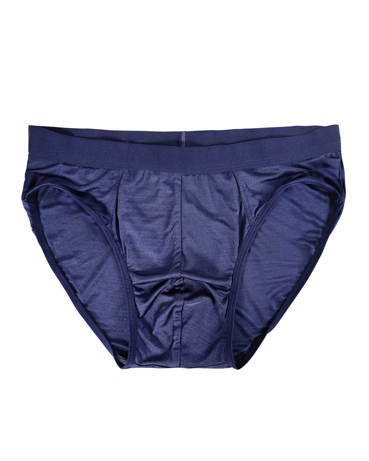 FEELITS KNM01 Men’s Silk Mid-Rise Classic Briefs – 6A Mulberry Silk, Breathable & Supportive - FEELITS