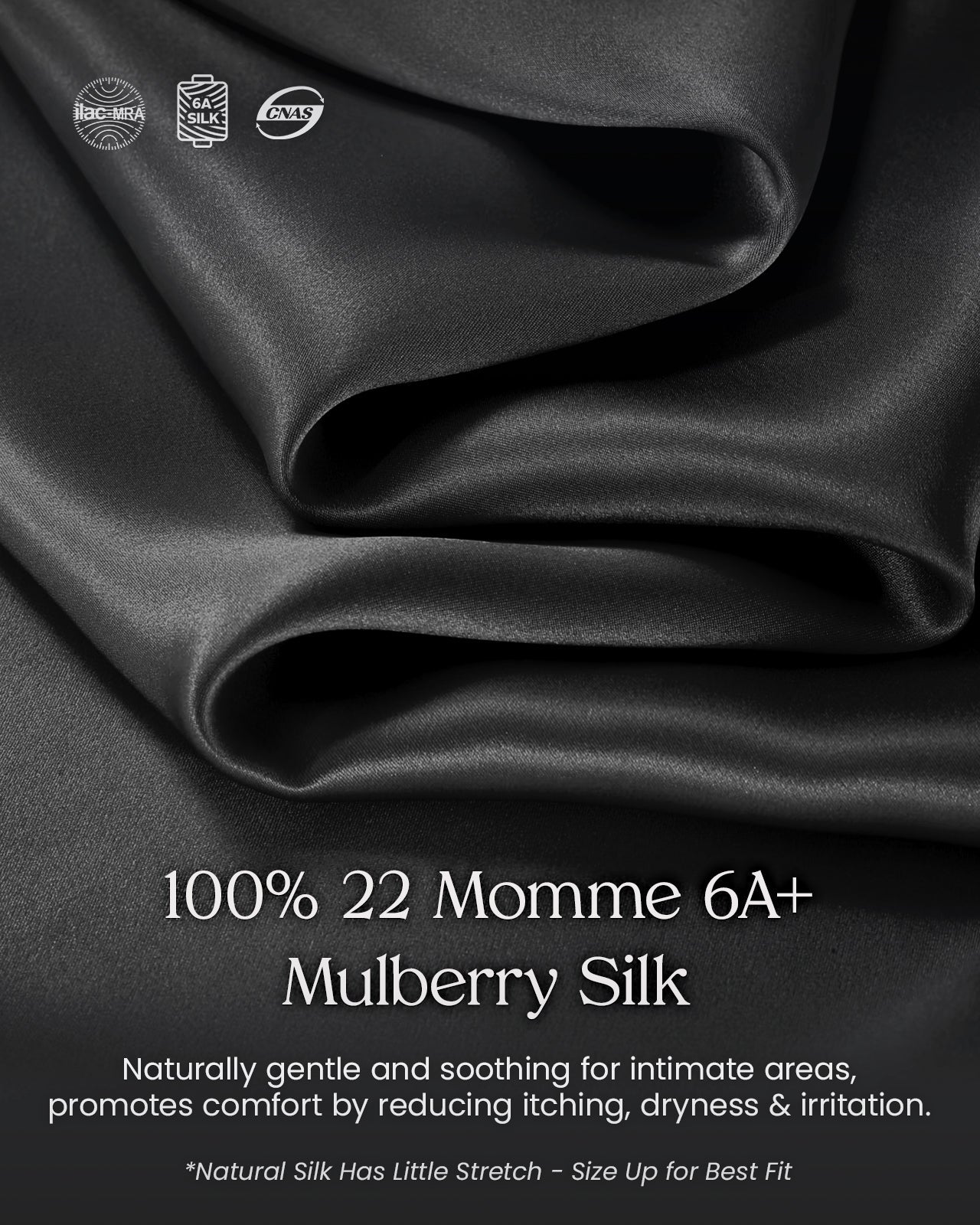 FEELITS KNM02 Men’s Mulberry Silk Tanga Briefs – 100% 6A Silk, Low-Rise & Breathable - FEELITS