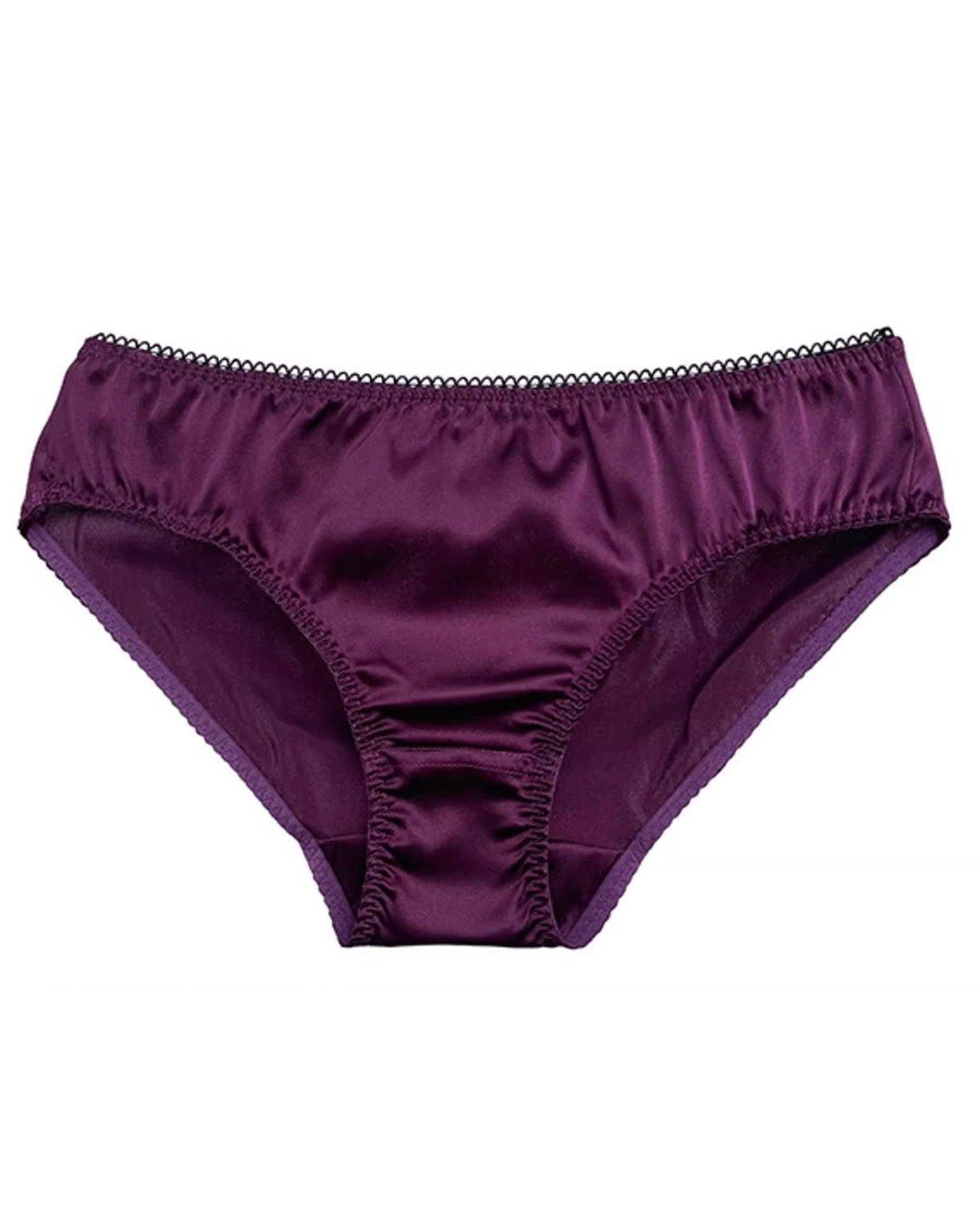 FEELITS SPA19 Mulberry Silk Heart-Back Lace Panties – Elegant Comfort with Romantic Detail - FEELITS