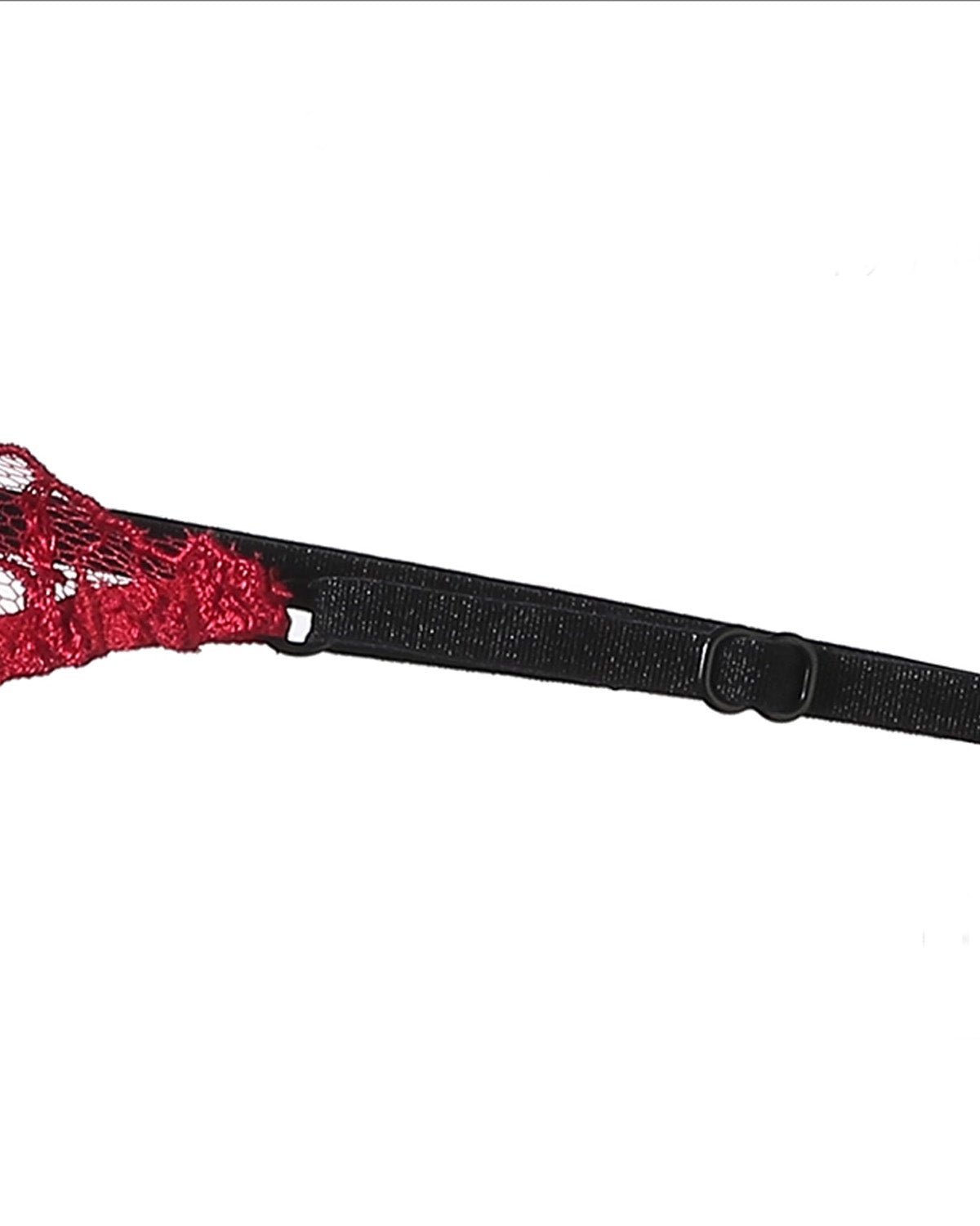 FEELITS SPA18 Mulberry Silk Lace Thong – Seamless Comfort, Low-Rise & Adjustable Fit - FEELITS