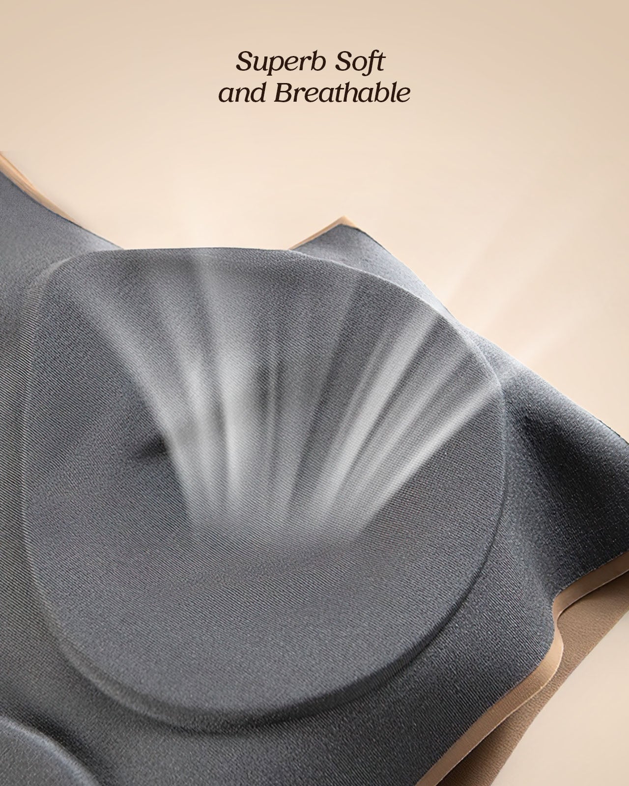 FEELITS BRA01 Women’s Seamless Silk Bralette Bra – Full Coverage, Soft & Zero-Pressure Comfort - FEELITS