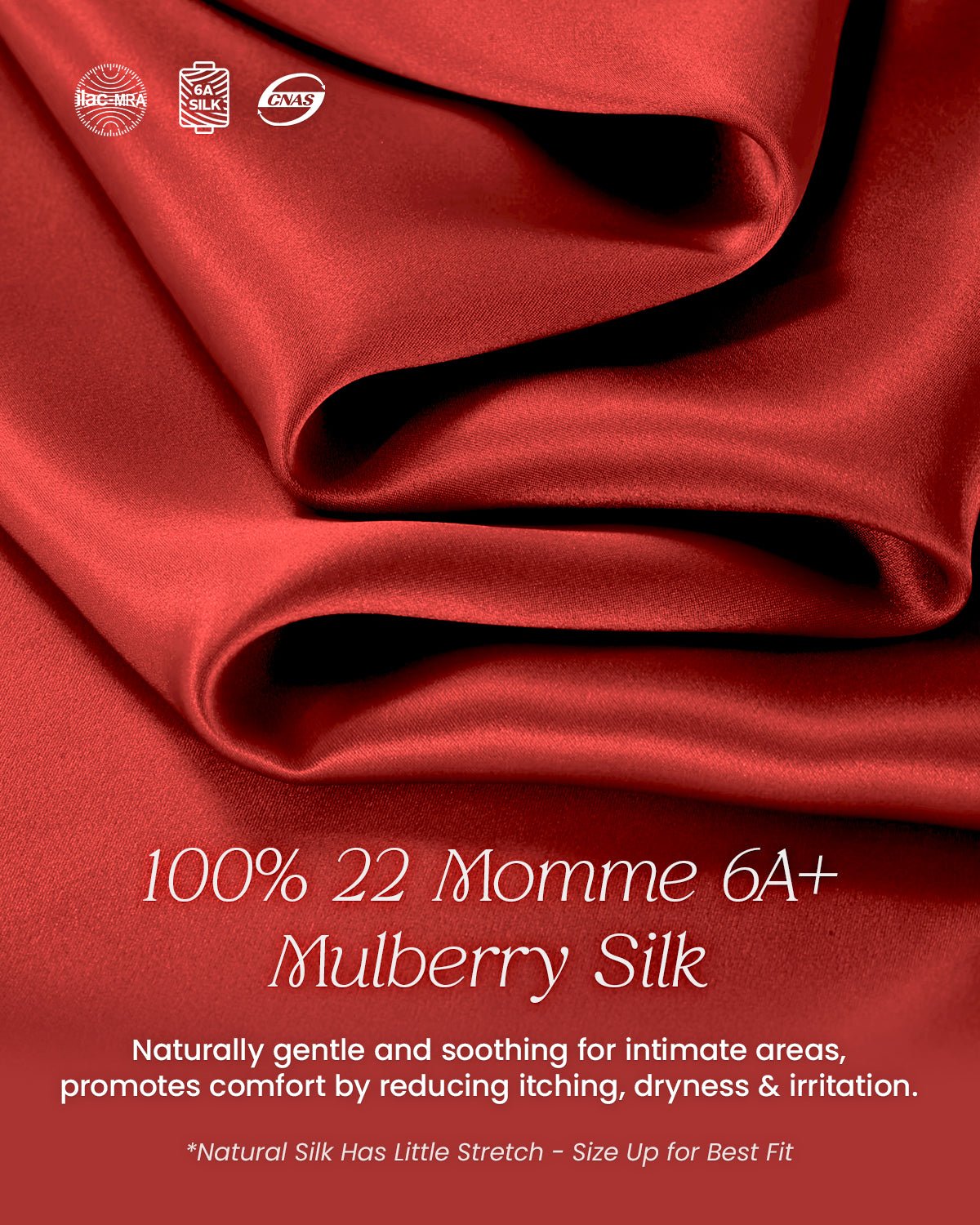 FEELITS TH10 Smooth Mid-Rise Silk T-Back Thong Panties – 100% 6A Mulberry Silk, No-Show & Breathable - FEELITS