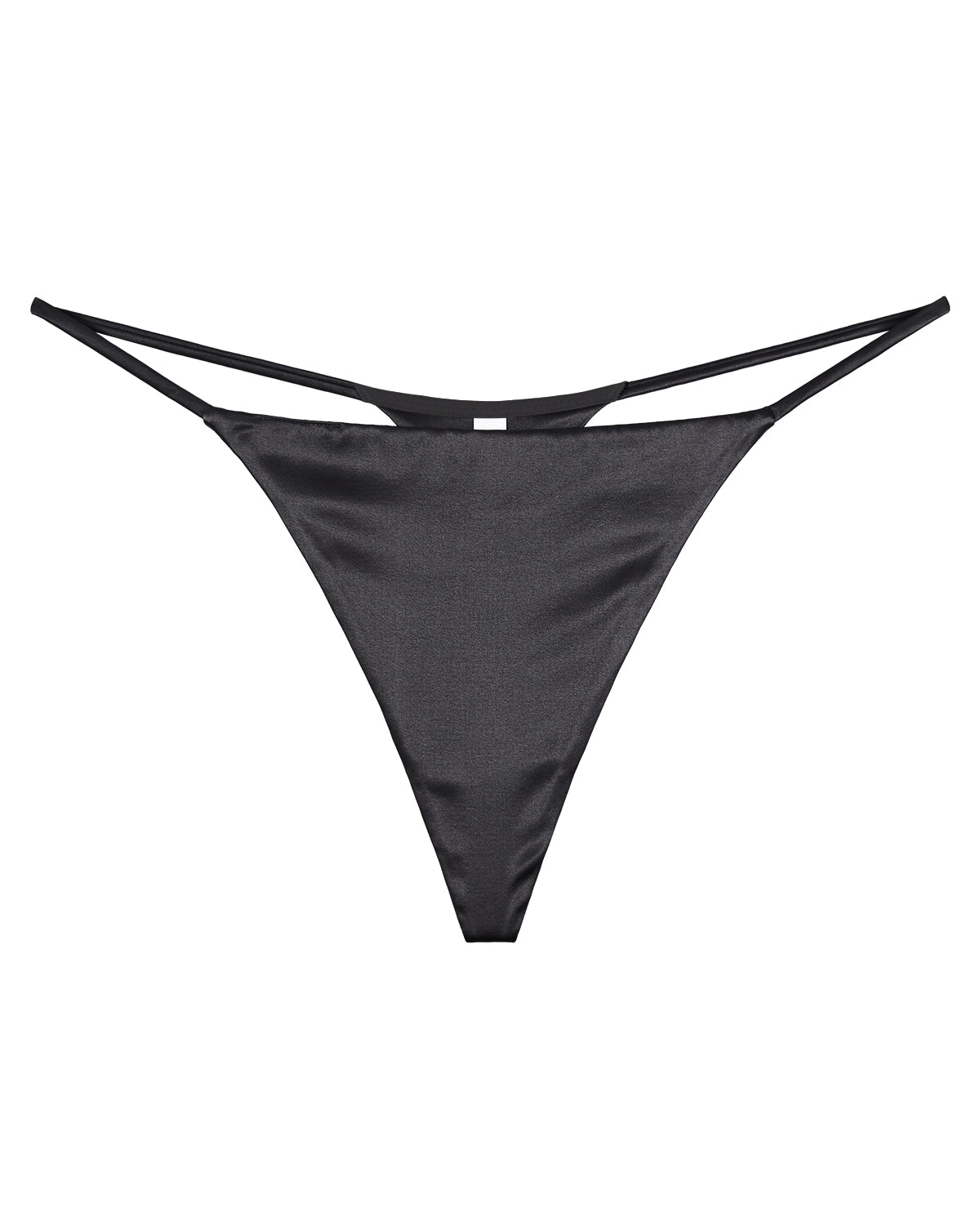 FEELITS TH06 Silk T-Back Thong Panties – 100% Mulberry Silk, Smooth & Breathable - FEELITS