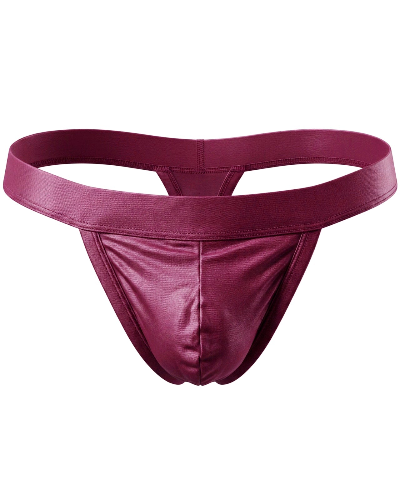 FEELITS THM03 Men's Mulberry Silk T-Back Thong – Double-Layer Pouch, Soft & Breathable - FEELITS