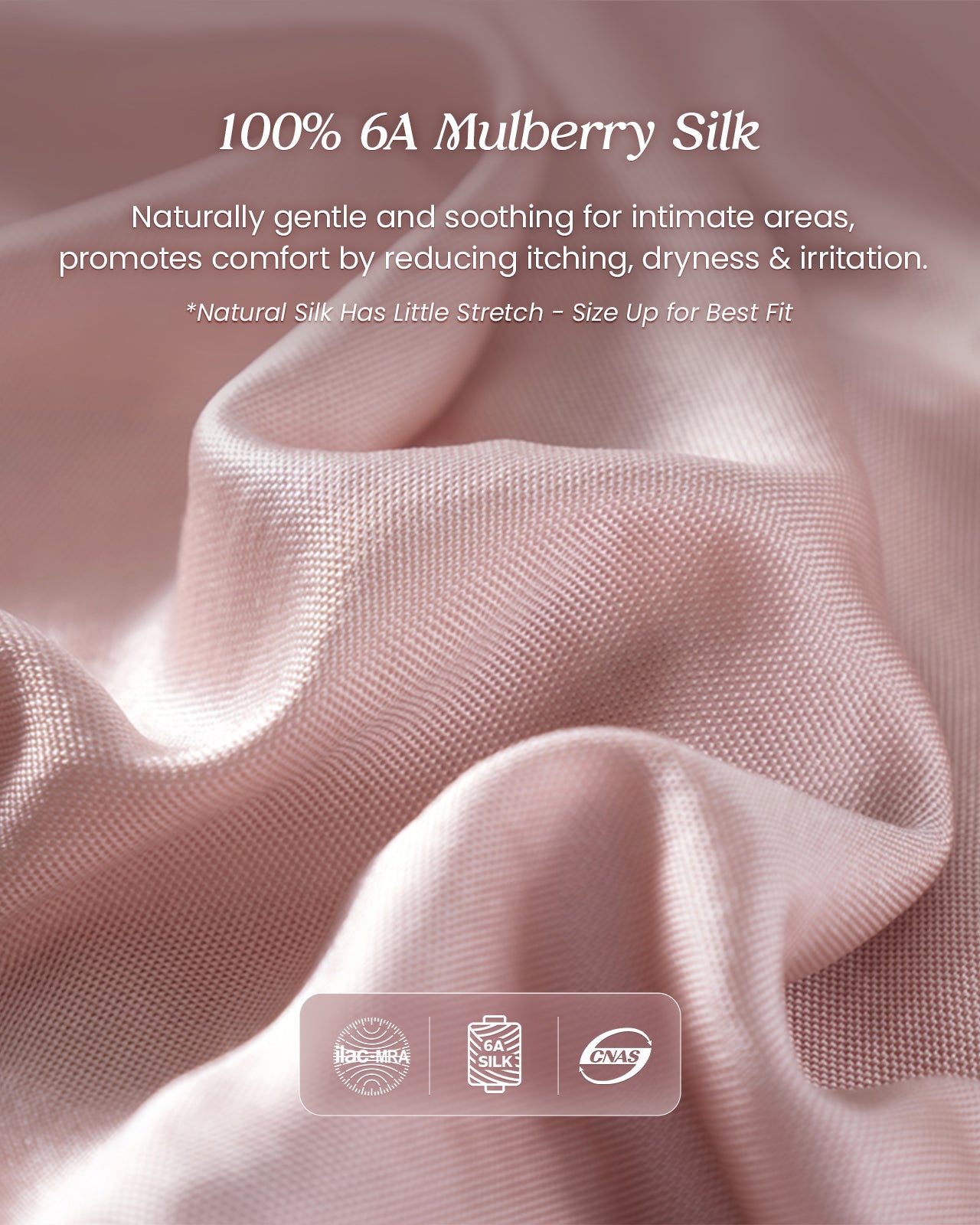 FEELITS KN27 Mulberry Silk Scalloped-Edge Bikini Panties – Ultra-Soft, Breathable & Quick-Dry - FEELITS