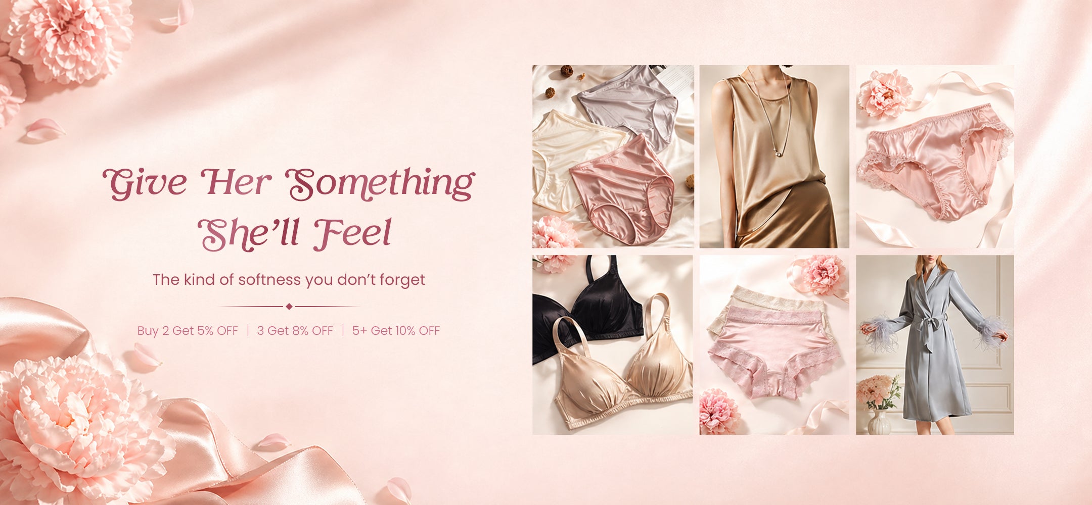 2026 Mother's Day silk collection featuring FEELITS mulberry silk styles | FEELITS