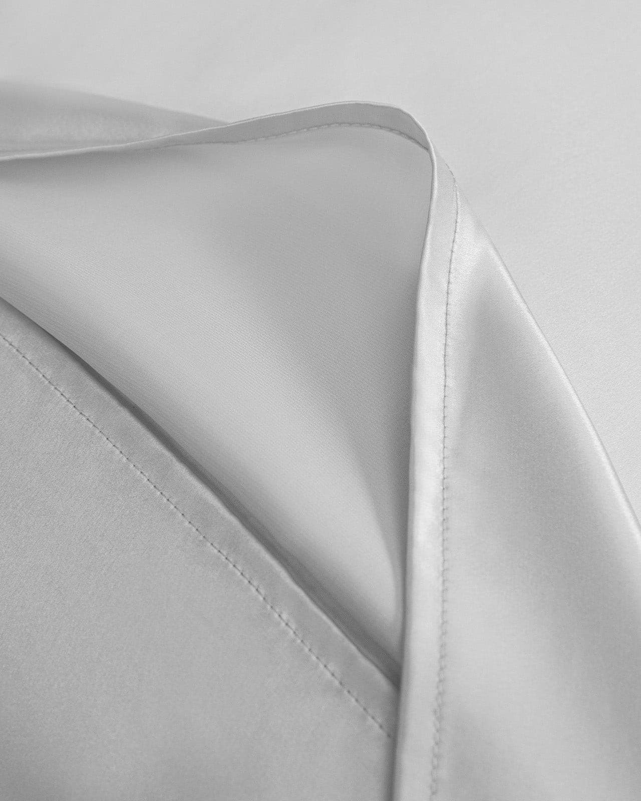 FEELITS SD01 22-Momme Royal Mulberry Silk Pillowcase – Silver Grey, Envelope Closure & Beauty Sleep Comfort - FEELITS