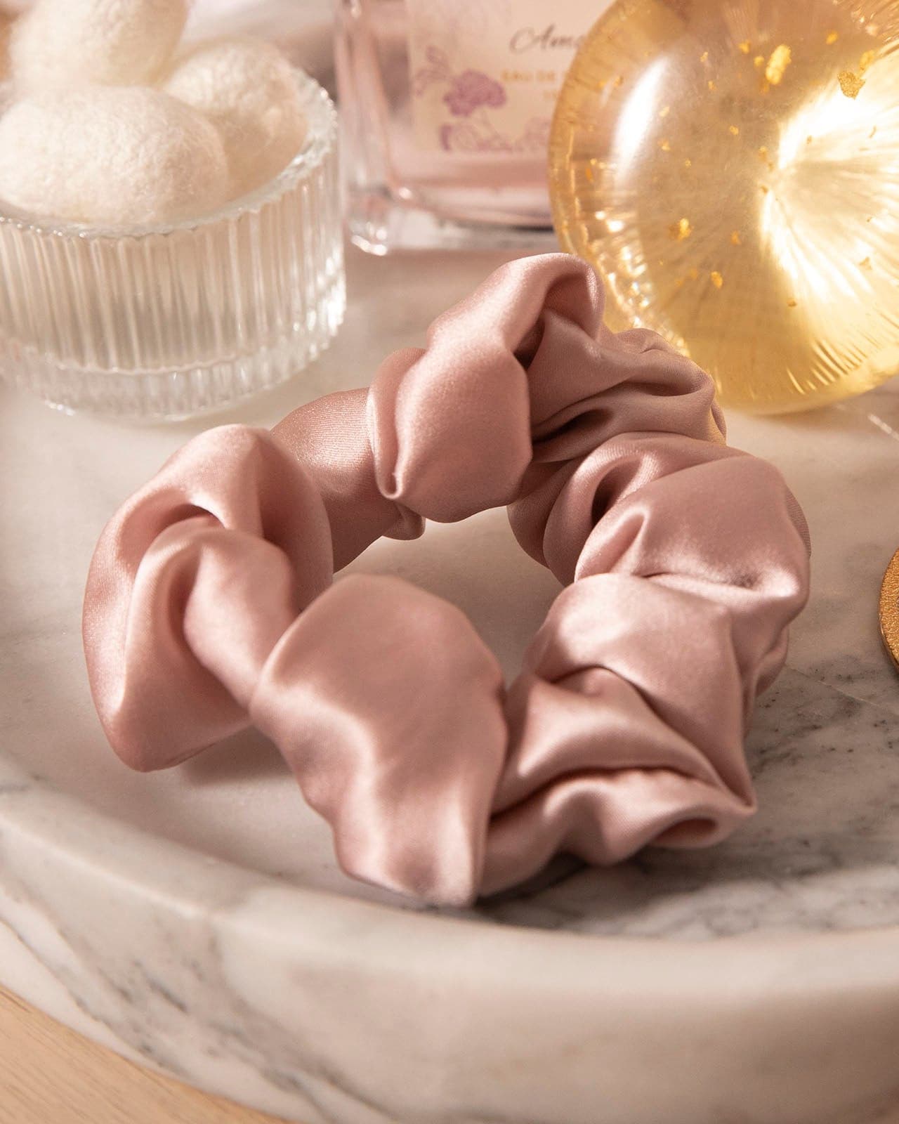FEELITS 100% Royal Mulberry Silk. Natural Care Hair Scrunchies- Trio Set - FEELITS