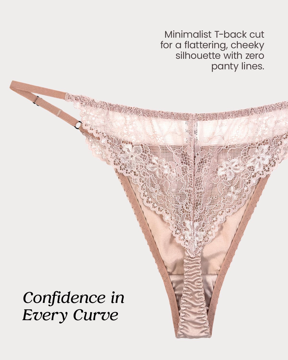 FEELITS TH03 Silk G-String Panties – 100% Mulberry Silk, Adjustable Side Ties - FEELITS