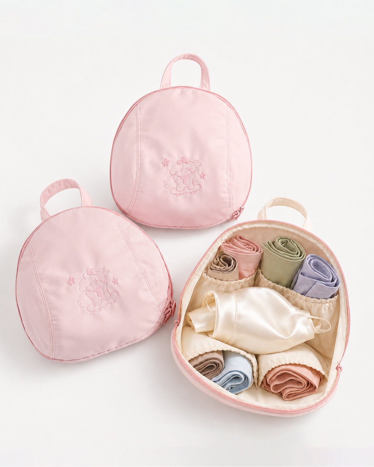 FEELITS AC02 Travel Lingerie Organizer Bag – Bra & Underwear Storage Case for Silk Intimates