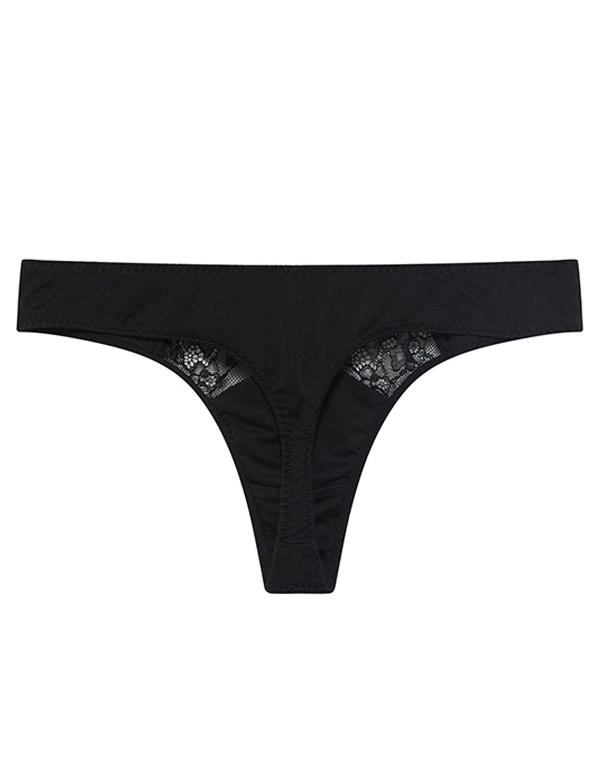 FEELITS SPA45 Mulberry Silk Seamless T-Back Thong – Low-Rise, Invisible & Everyday Comfort - FEELITS