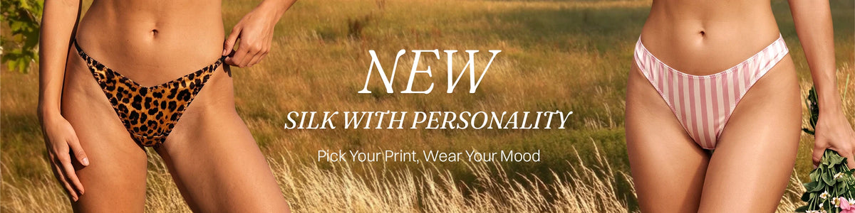 New — Silk with personality. Pick your print, wear your mood.