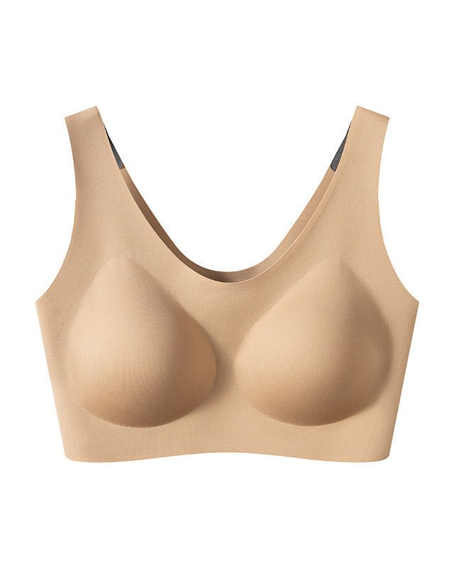 FEELITS BRA01 Women’s Seamless Silk Bralette Bra – Full Coverage, Soft & Zero-Pressure Comfort - FEELITS