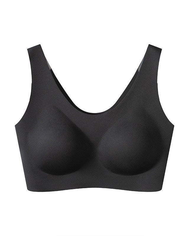 FEELITS BRA01 Women’s Seamless Silk Bralette Bra – Full Coverage, Soft & Zero-Pressure Comfort - FEELITS