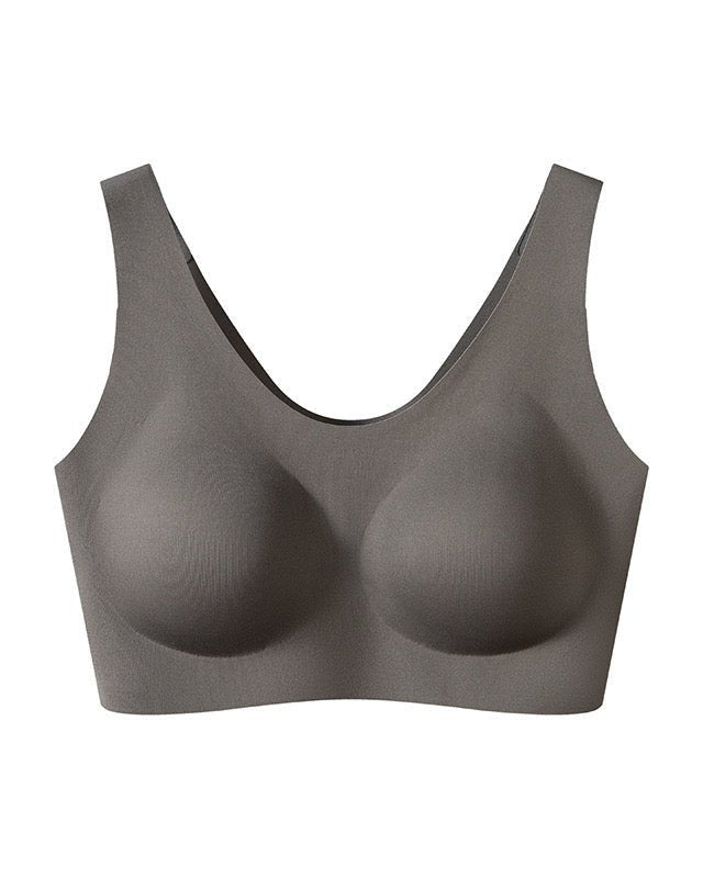 FEELITS BRA01 Women’s Seamless Silk Bralette Bra – Full Coverage, Soft & Zero-Pressure Comfort - FEELITS