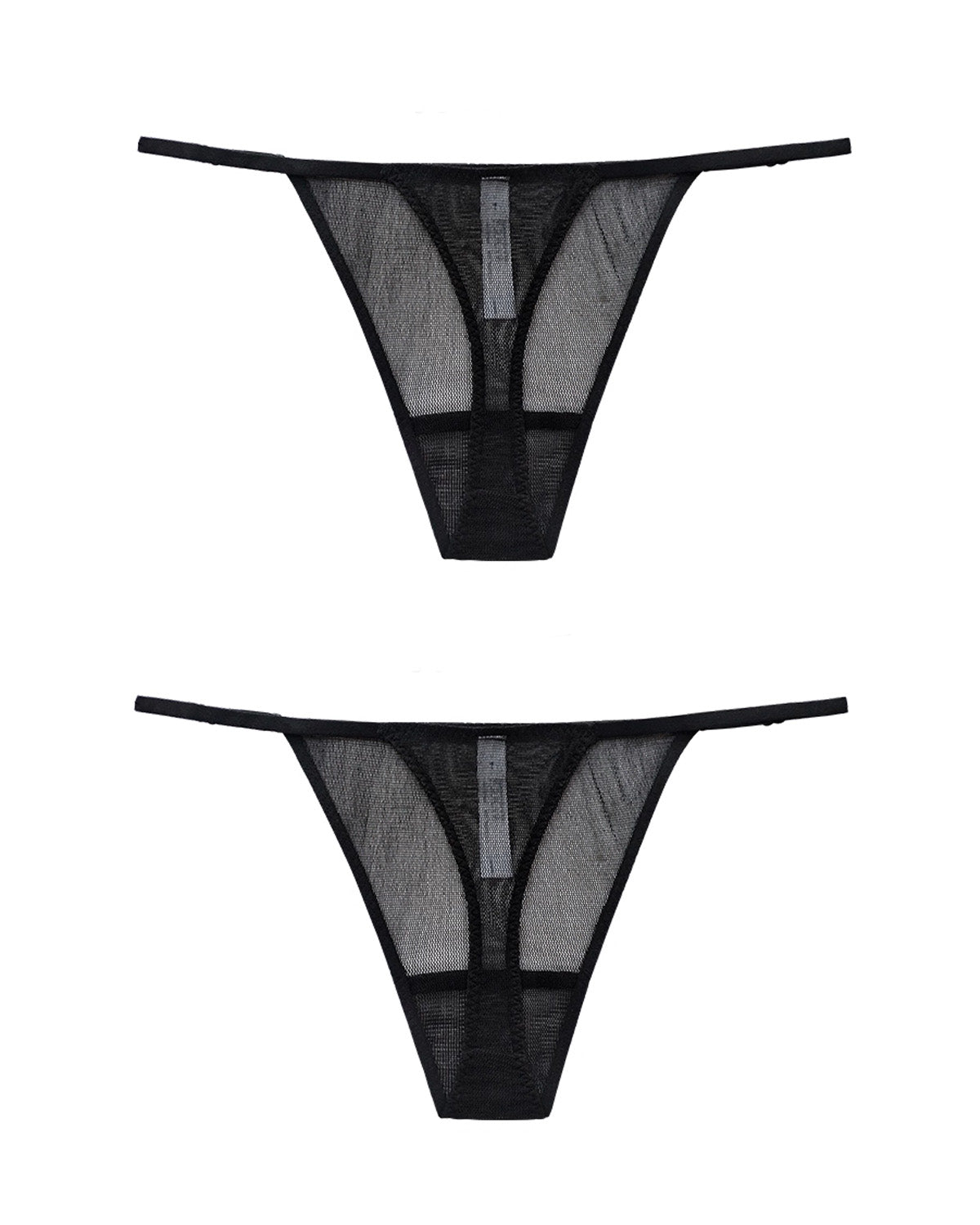 FEELITS SPA08 Adjustable Sheer G-String Thong – 100% 6A Mulberry Silk, Low-Rise & Smooth Fit - FEELITS