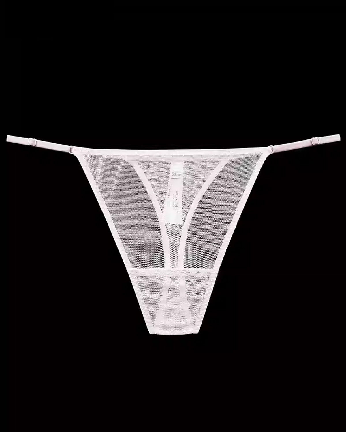 FEELITS SPA08 Adjustable Sheer G-String Thong – 100% 6A Mulberry Silk, Low-Rise & Smooth Fit - FEELITS