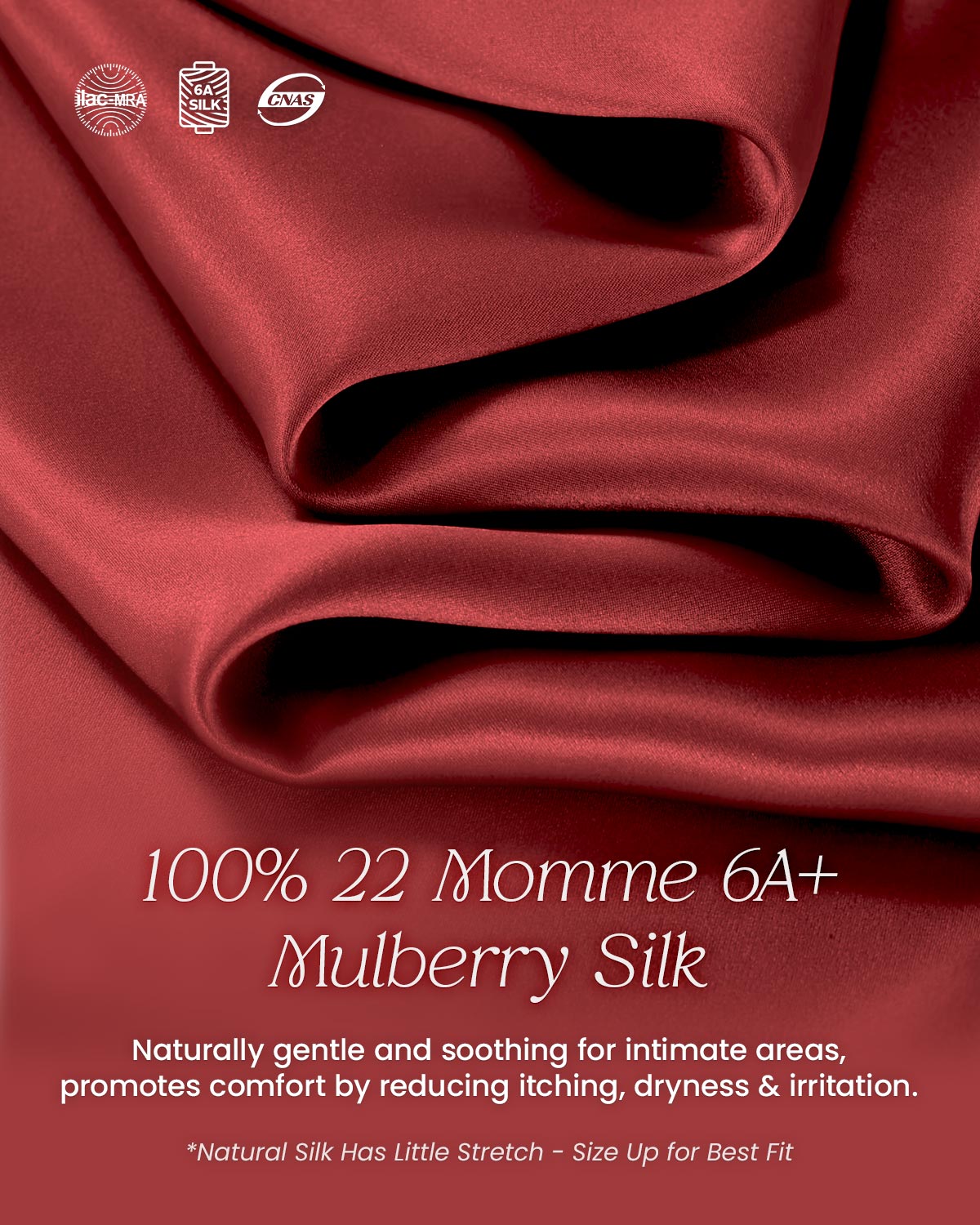 FEELITS TH04 Silk Lace G-String Thong – 100% 6A Mulberry Silk, Adjustable & No-Show - FEELITS