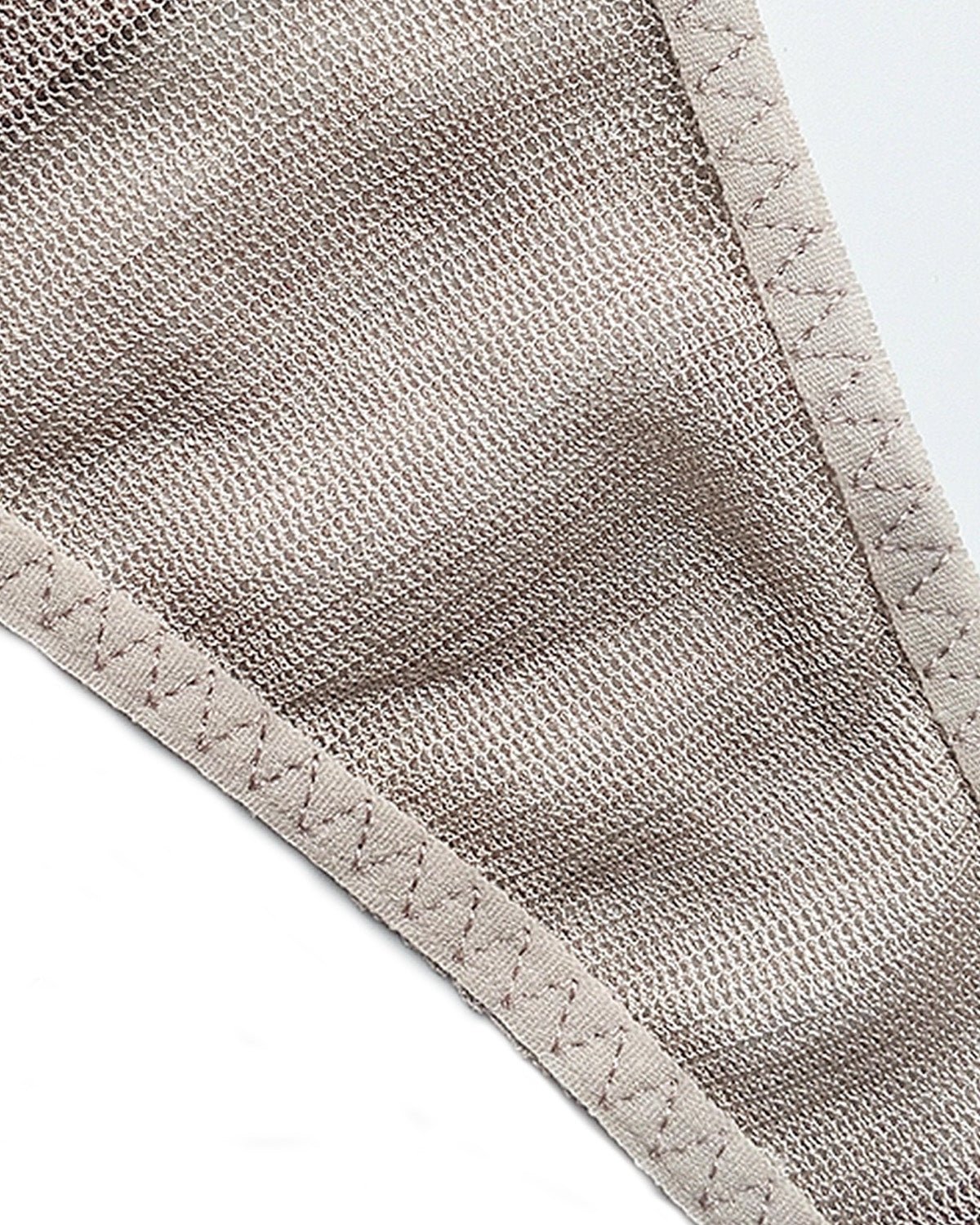 FEELITS SPA07 Silk Mesh G-String Thong – 100% 6A Mulberry Silk, Low-Rise & Sheer - FEELITS