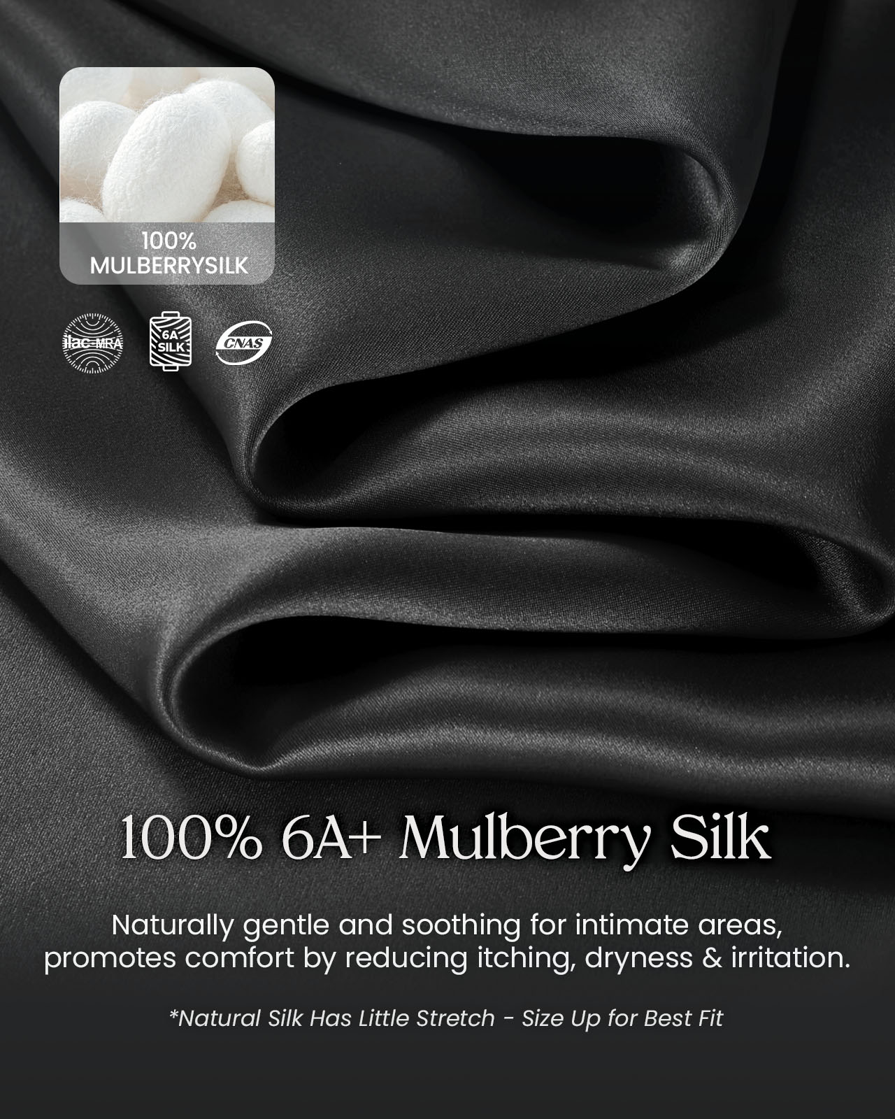 FEELITS THM02 Men's Silk T-Back Thong - 100% Mulberry Silk, Double-Layer Pouch - FEELITS