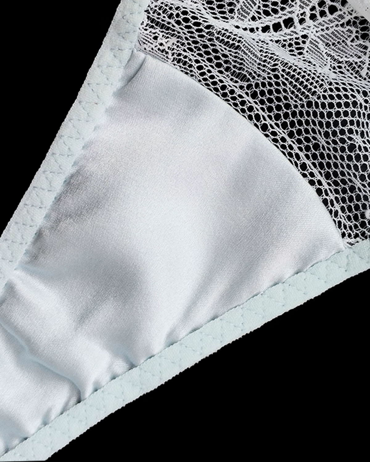 FEELITS SPA73 Mulberry Silk Sheer Hollow-Out Thong – Low-Rise, No-Show & Sexy Underwear - FEELITS