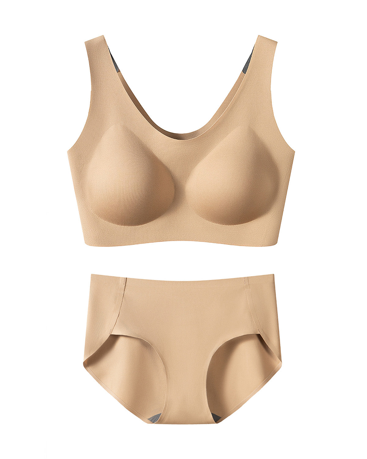 FEELITS BRA01 Women’s Seamless Silk Bralette Bra – Full Coverage, Soft & Zero-Pressure Comfort - FEELITS