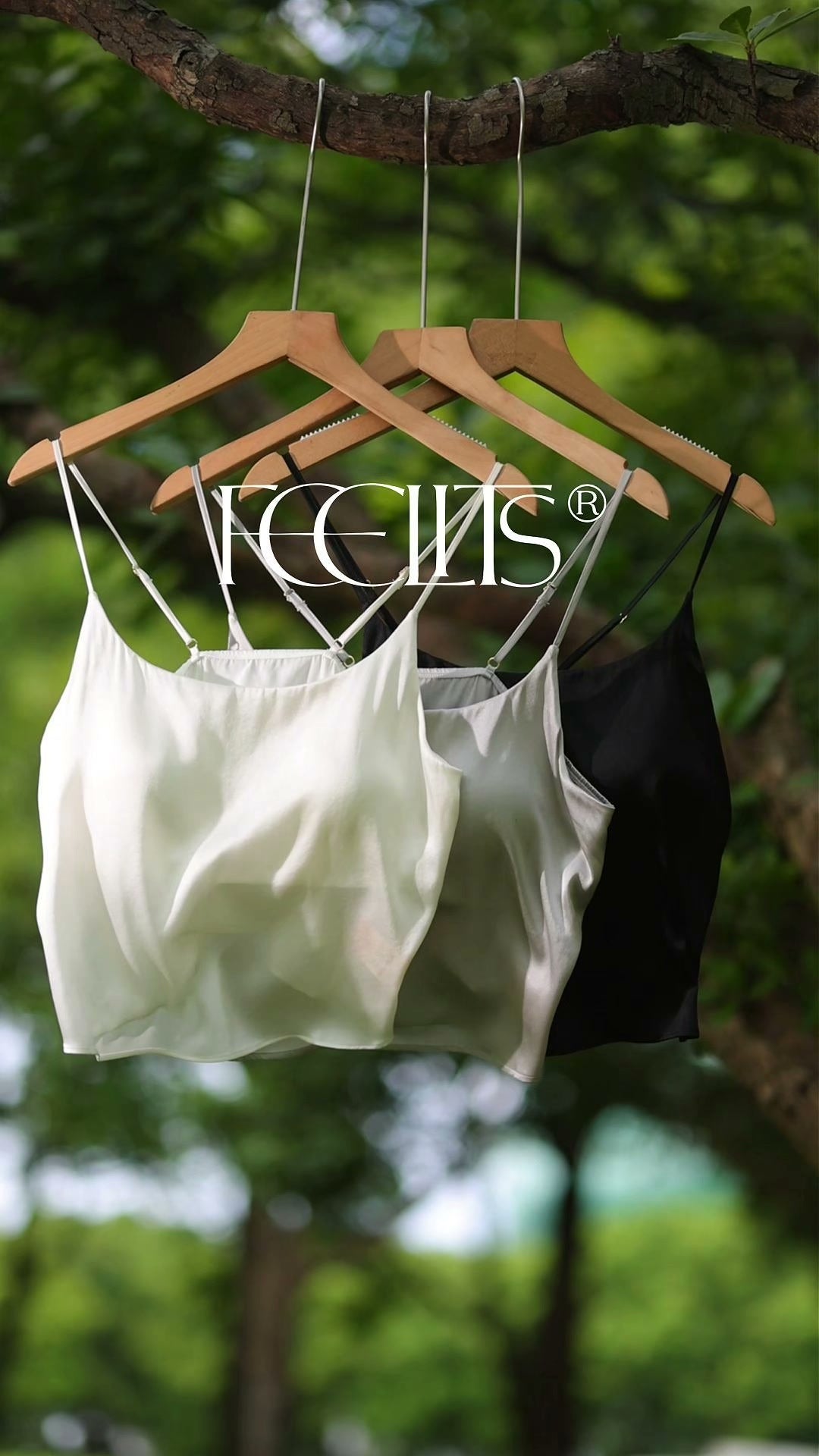 FEELITS TK16 camisola de seda de morera – de tejido transpirable, con sujetador integrado y ajustable