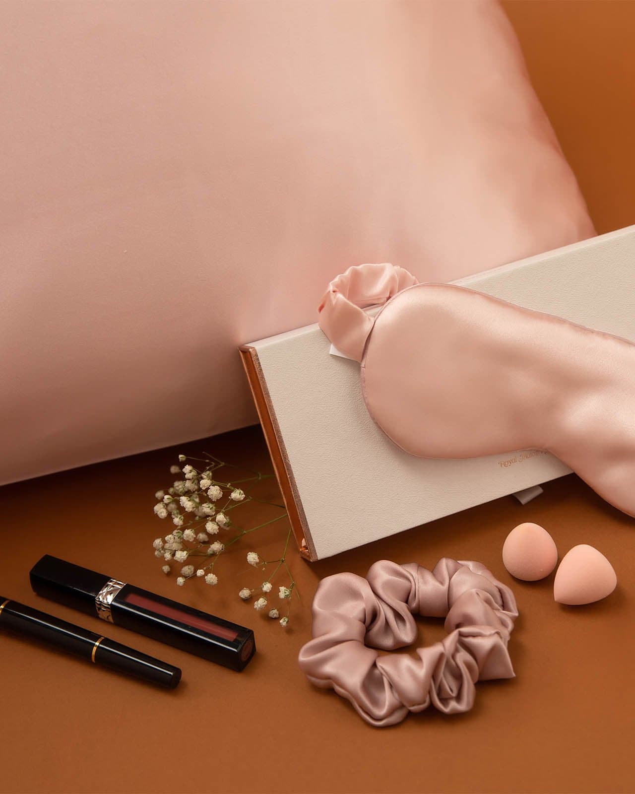 FEELITS SD01 22-Momme Royal Mulberry Silk Pillowcase – Padma Pink, Envelope Closure & Beauty Sleep Comfort - FEELITS